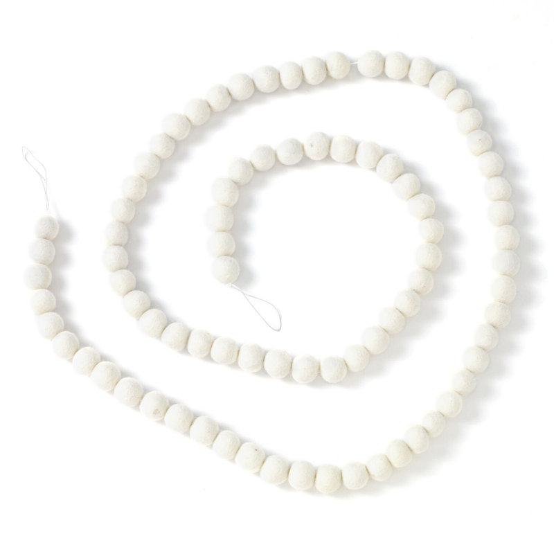Candy Garland 72", White