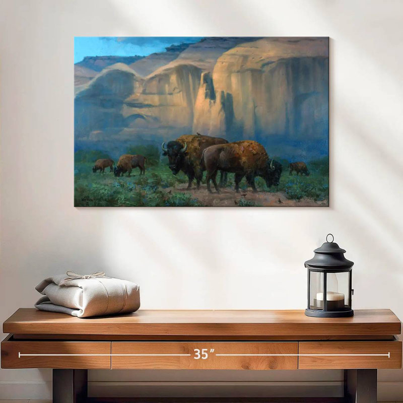 The Classic West, 16" H x 24" W