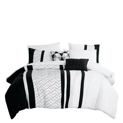 Achall Luxury 9-Piece Complete Bed-In-A-Bag Set