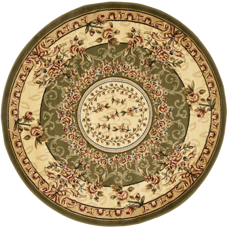 Fransen Performance Oriental Rug, Round 5'3"