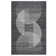 Geometric Machine Washable Rug for Living Room Indoor Carpet for Home Decor Aesthetic Non-Slip Modern Rug for Bedroom Dining Room Office Nursery Playroom Teen Dorm