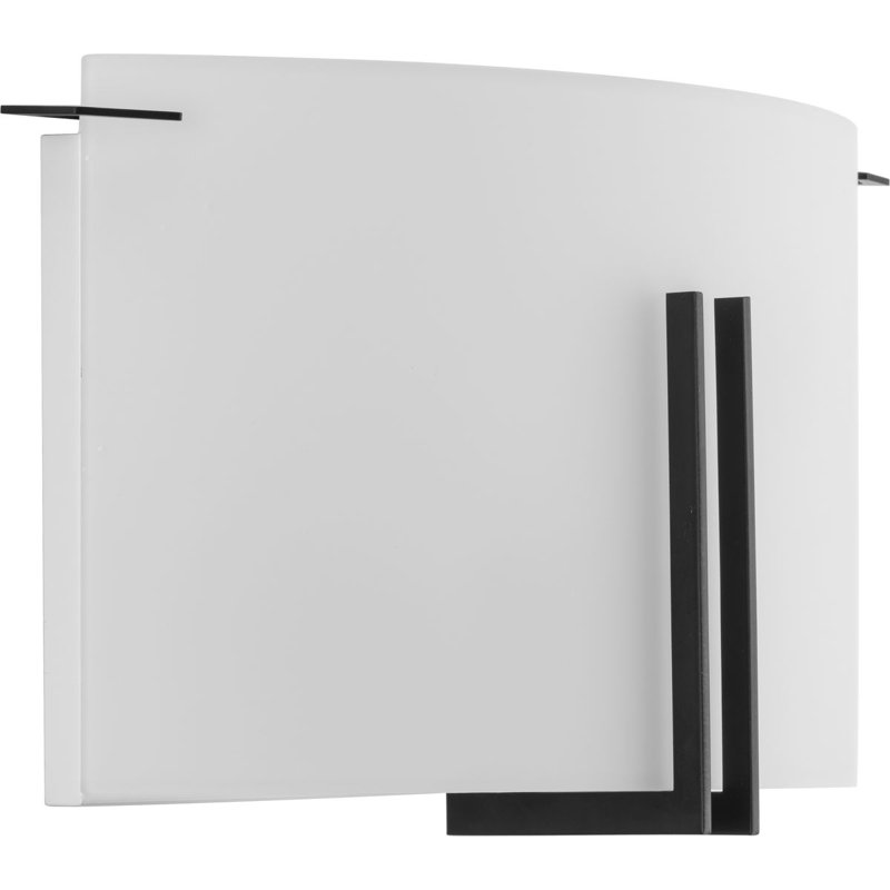 Beyard Steel Armed Sconce, Matte Black