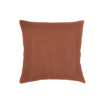 Housse de coussin 18 x 18 en lin Rustic Orange So Soft