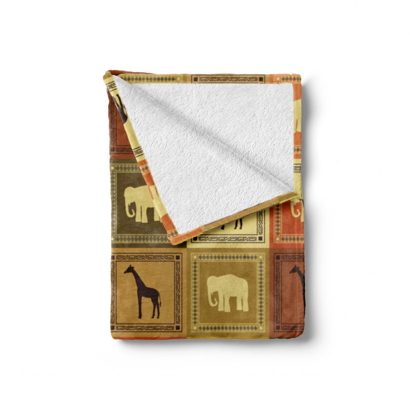 Hand Woven Throw Blanket, 70" W x 90" L
