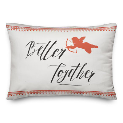 Housse de coussin rectangulaire en polyester 