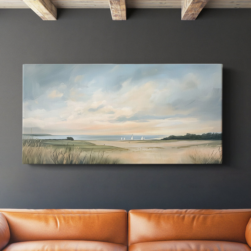 Série nautique-CV III - Toile tendue avec châssis - Prêt à accrocher, H 16 po x l 32 po