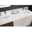 Ensemble de meuble-lavabo double 59 po avec miroir Cleada-265220551