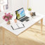 Caidence 2-Drawer Writing Desk with Solid Wood Legs-1169972290-1169972289