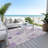 Machine Washable Indoor/Outdoor Claudian ACN1496 Sage Rug-103146853