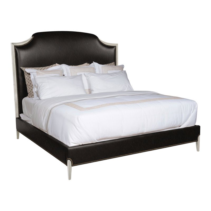 Lillet King Upholstered Panel Bed, Navajo, Ziggy Ink, Yes