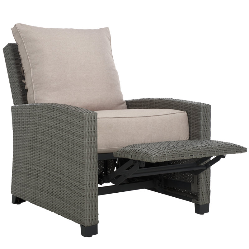 Fauteuil inclinable Landon, Gris, Gris clair