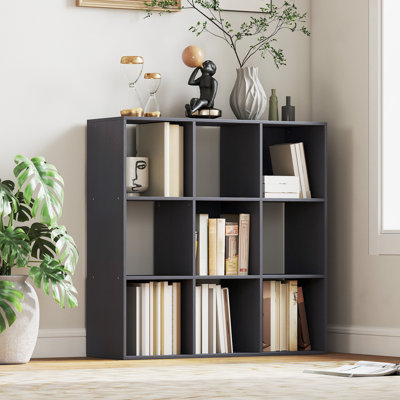 91 cm H x 91 cm W Particle Board Bookcase