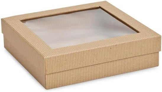 Boîte de pâtisserie de boulanger Kraft EcoXGality