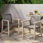  Chaise en bois et osier (ensemble de 2)-1912389729