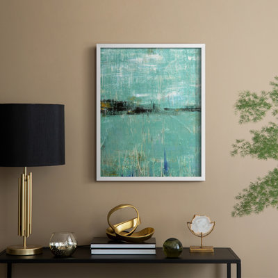 Envision I Framed Print - Solid Wood