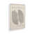 Opaque White Floater Framed