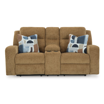 Causeuse inclinable avec console Keagin
