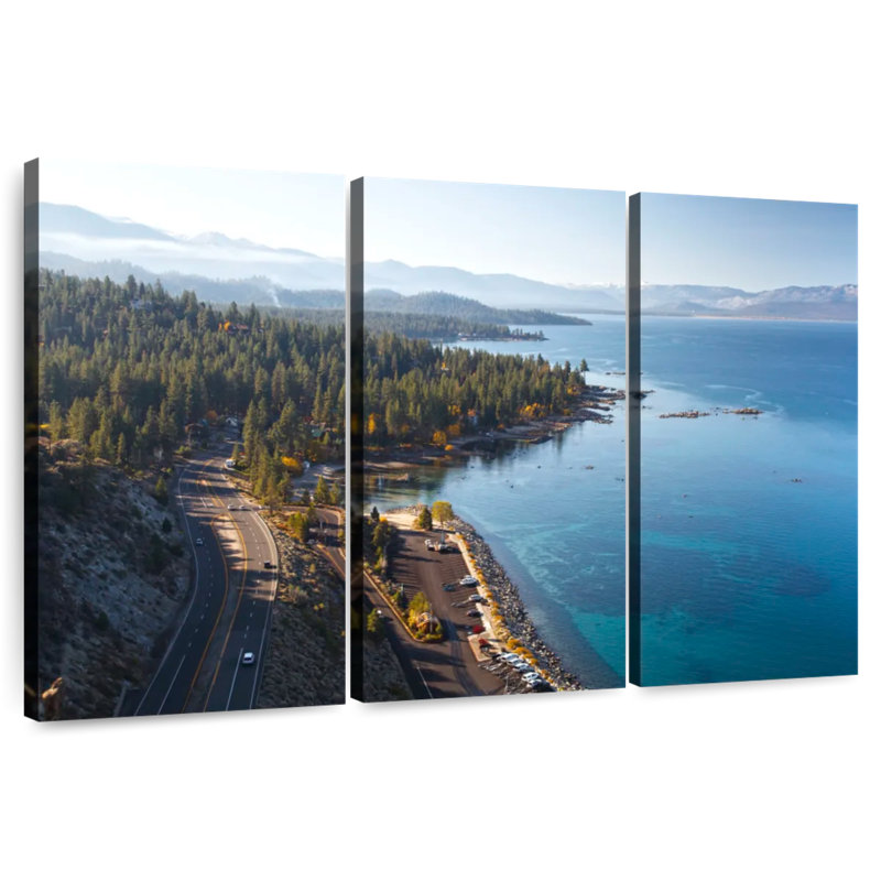 Voyage d'automne à Alvord Lake Tahoe, H 28 po x l 45 po