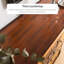 Buffet décoratif vintage en bois massif peint à la main