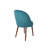 20'' H Velvet Upholstered Side Chair-371711348
