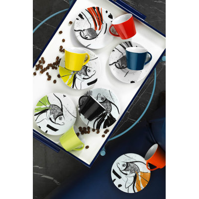 Ensemble de 6 tasses à espresso Tripoli