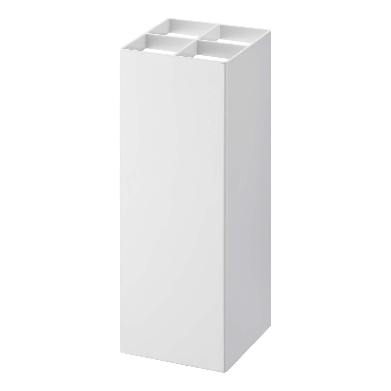 Yamazaki Home Steel Umbrella Stand, White