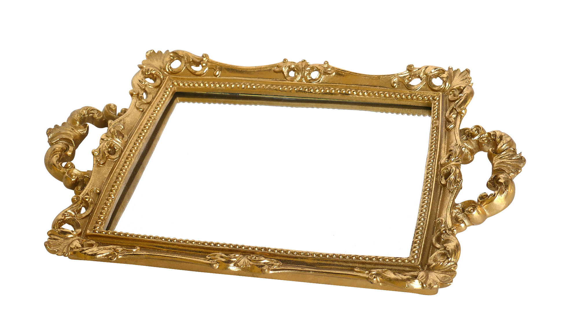 House of Hampton® Signe Mirror Vanity Tray & Reviews | Wayfair