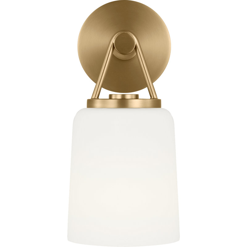 Richard June Transitional Liora Wall conce, Estate Brass