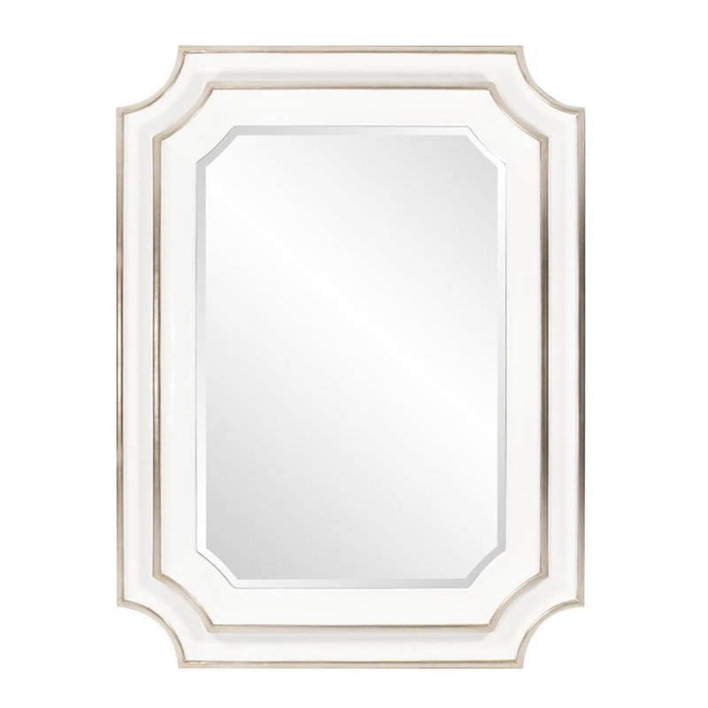 Dante Accent Mirror, White