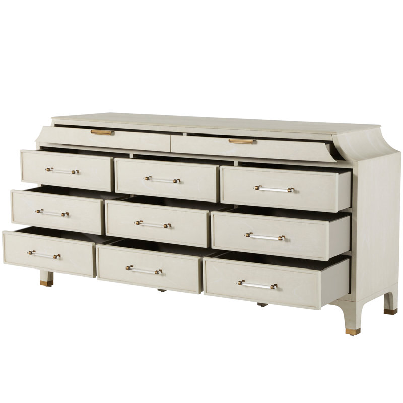 Alexandra Dresser, Cerused White Light Gray
