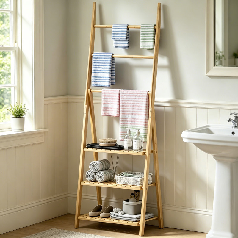 53.5 cm L Freestanding Towel Rack