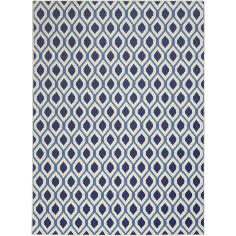 Kacei Geometric Indoor Rug, Rectangle 5'3" x 7'3"