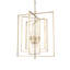 Lustre rectangulaire à 4 lumières Rontavis-267818208