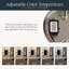 Applique murale 1 lumière 9,5 po avec verre-108202149-108202148