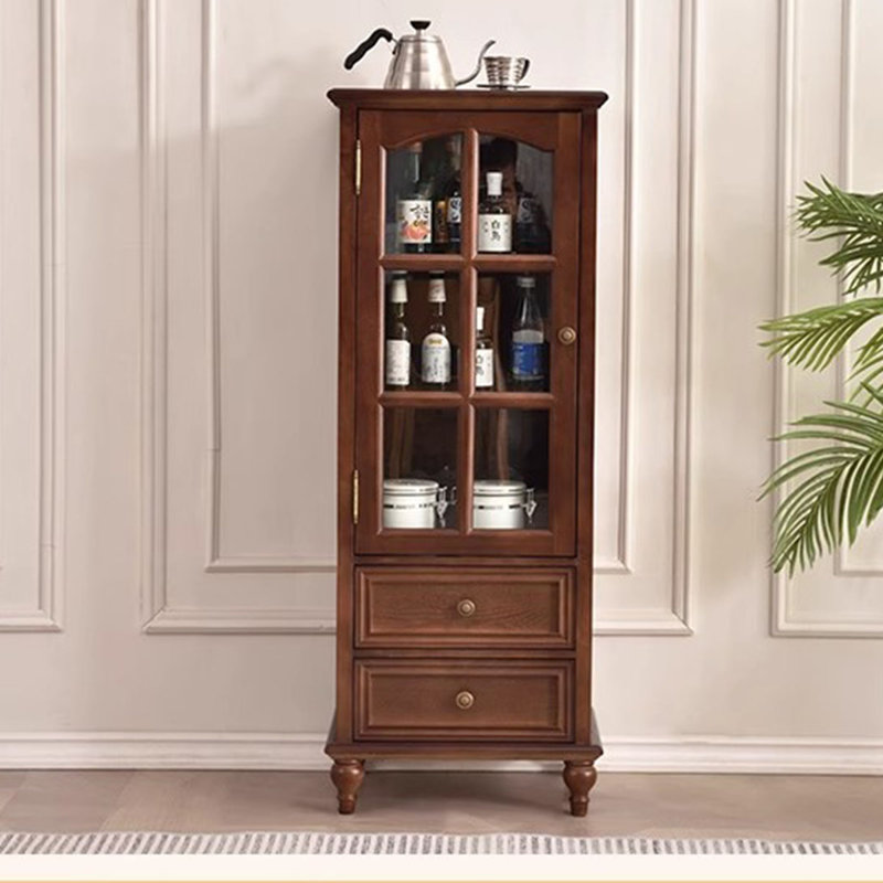 Walnut Solid Wood Display Cases