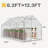 Balconera Greenhouse With Aluminum Frame, PC Panels-112602299-112651774