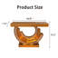 Console en verre à miroir avec miroirs polis à la main et incrustation de diamant pour la décoration intérieure-817629021