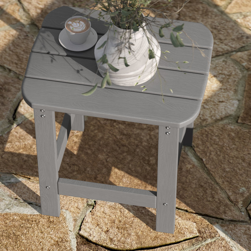 Table d'appoint Adirondack , gris