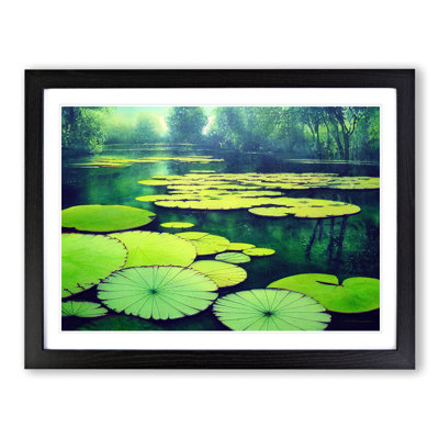 Lily Pond Vol.5 - Single Picture Frame Painting