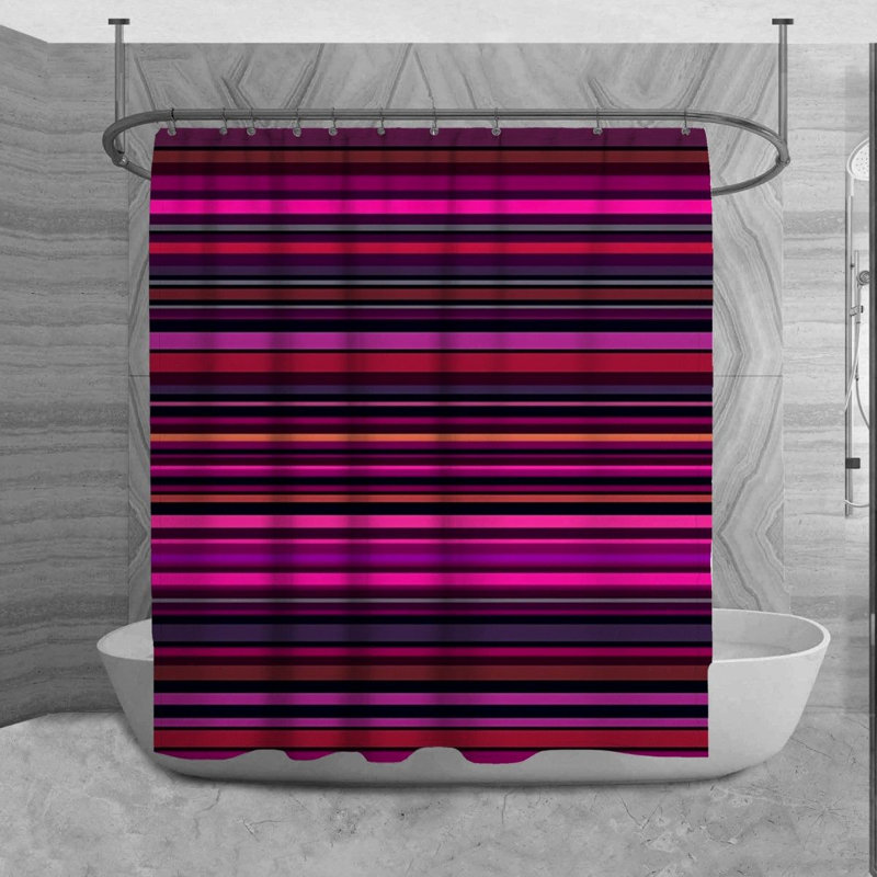 Rontavis Shower Curtain, 73" H x 70" W