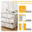 Dresser For Bedroom With 6 Drawers, Wide Chest Fabric Dresser, Storage Organizer For Closet, Hallway-1962764633