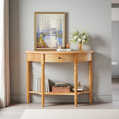 Console avec tiroir et tablette Farmhouse