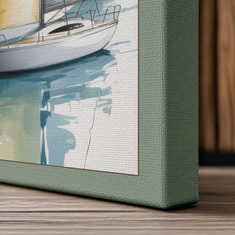 Print, 18x12 - 45.7 x 30.5 cm, Sage Border