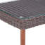 Rectangular Glass Outdoor Coffee Table - 88.9 cm W 60.9 cm D-1384509619