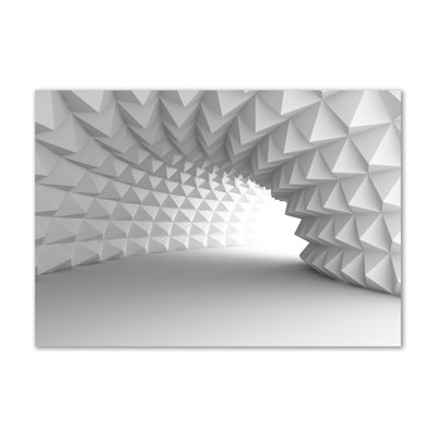 Abstraction Tunnel - Wrapped Canvas Print