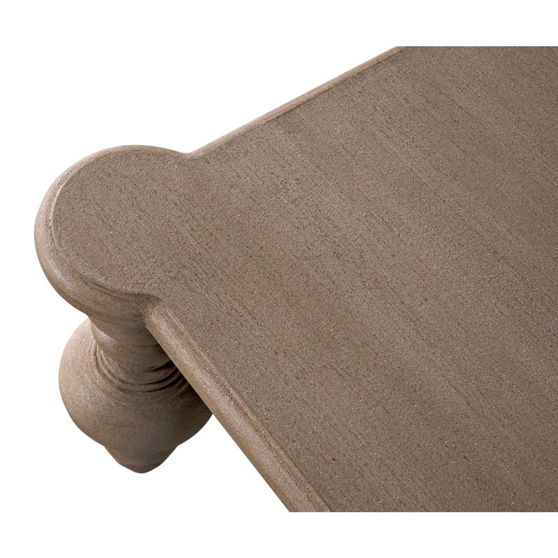Graff Solid Wood Coffee Table, Weathered