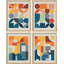 Reproduction de 4 pièces Mid-Century Mid-Century-90605254-90605252