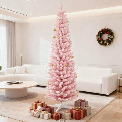 Arbre de Noël artificiel enneigé avec branches réalistes