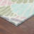 Machine Washable Indoor/Outdoor Jozwiak ACN2384 Floral Rug-1856497048