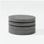 TABLE BASSE MODERNE ROTATIF - Noir mat